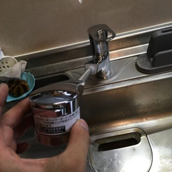 東久留米、西東京市、東村山、清瀬、新座　TOTO　水栓　取替　交換　画像