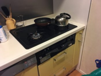清瀬、東久留米、西東京、新座、東村山、小平　コンロ取替、交換　ノーリツ、リンナイ、パロマ　画像
