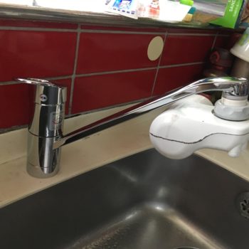 東久留米、西東京市、東村山、清瀬、新座、小平　TOTO　水栓　蛇口　取替　交換　画像