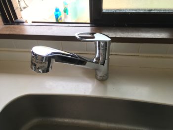 西東京市　Ｉ様　キッチン水栓（蛇口）取替