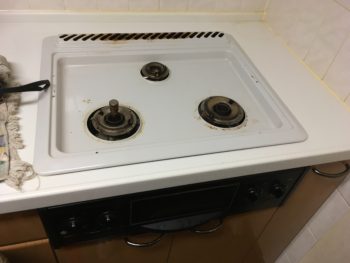 清瀬市、東村山市、東久留米市、西東京市、小平市、新座市　ノーリツ、パロマ、リンナイ、コンロ取替　交換　加瀬商会　画像