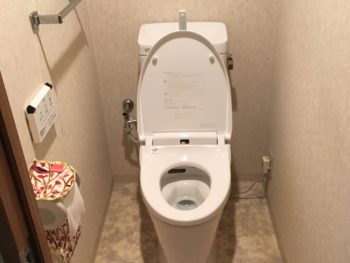 東村山市　Ｔ様　トイレ・ウォシュレット交換