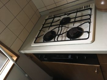 清瀬市、東村山市、東久留米市、西東京市、小平市、新座市　ノーリツ、パロマ、リンナイ、コンロ取替　交換　加瀬商会　画像