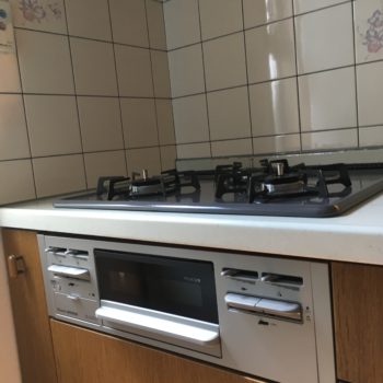 清瀬市、東村山市、東久留米市、西東京市、小平市、新座市　ノーリツ、パロマ、リンナイ、コンロ取替　交換　加瀬商会　画像