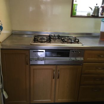 新座、東久留米市、西東京市、清瀬、東村山、小平　ビルトインコンロ　ノーリツ　パロマ　リンナイ　取替　交換　加瀬商会　画像