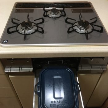 新座、東久留米市、西東京市、清瀬、東村山、小平　ビルトインコンロ　ノーリツ　パロマ　リンナイ　取替　交換　加瀬商会　画像