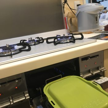 新座、東久留米市、西東京市、清瀬、東村山、小平　ビルトインコンロ　ノーリツ　パロマ　リンナイ　取替　交換　加瀬商会　画像