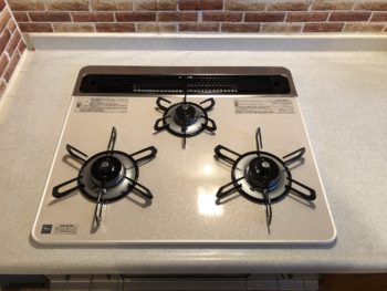 東久留米市、西東京市、清瀬市、東村山、小平、新座、　ビルトインコンロ　ノーリツ　パロマ　リンナイ　取替　交換　加瀬商会　画像