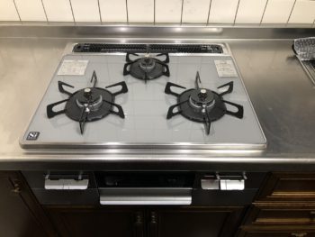 清瀬市　S様　ビルトインコンロ取替え