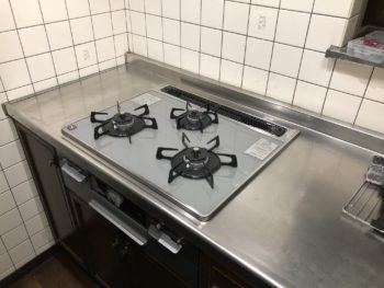 新座、東久留米市、西東京市、清瀬、東村山、小平　ビルトインコンロ　ノーリツ　パロマ　リンナイ　取替　交換　加瀬商会　画像　プログレ、ピアット　マルチ　ピアット　ライト　フェイシス、ブリリオ、ウィズナ　リフォーム　