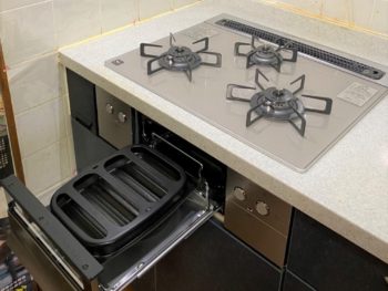 東久留米市　Ｋ様　ビルトインコンロ取替え