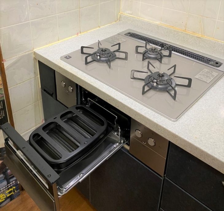   東久留米市　Ｋ様　ビルトインコンロ取替え