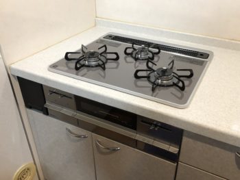 東久留米市　I様　ビルトインコンロ取替え