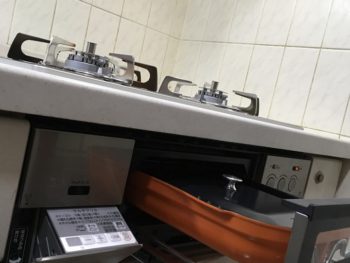 東久留米市　Ａ様　ビルトインコンロ取替え