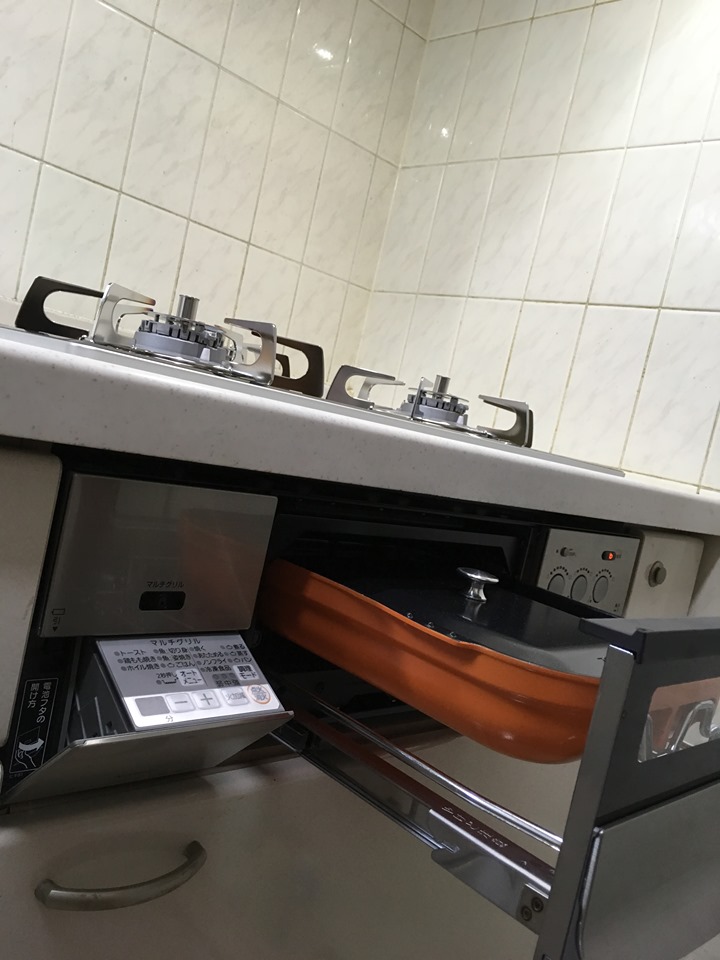   東久留米市　Ａ様　ビルトインコンロ取替え