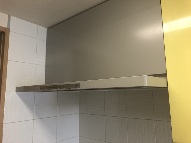   東村山市　T様　レンジフード取替工事