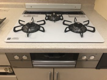 東村山市　S様　ビルトインコンロ取替え