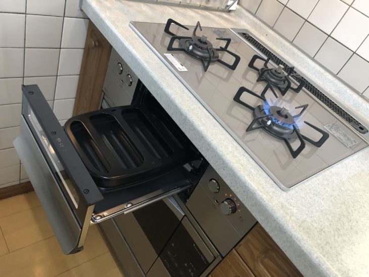   西東京市　M様　ビルトインコンロ取替え