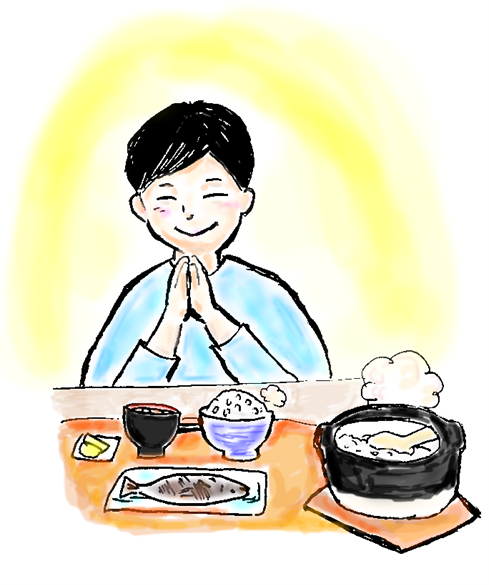 コンロでご飯扉絵